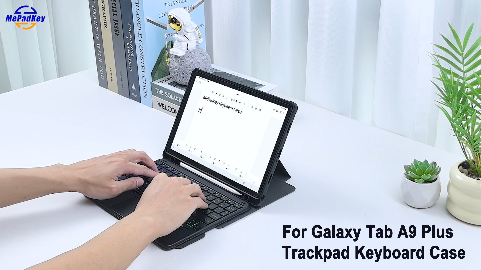 Teclado bluetooth A9 PLUS com touchpad X215/210