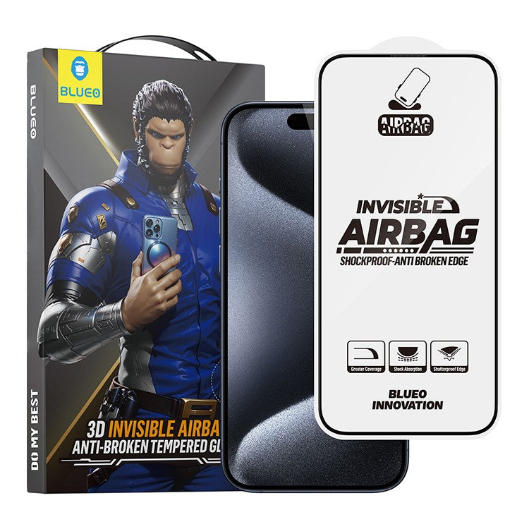 Protetor de Tela Blueo para iPhone 15 &amp; 16Pro