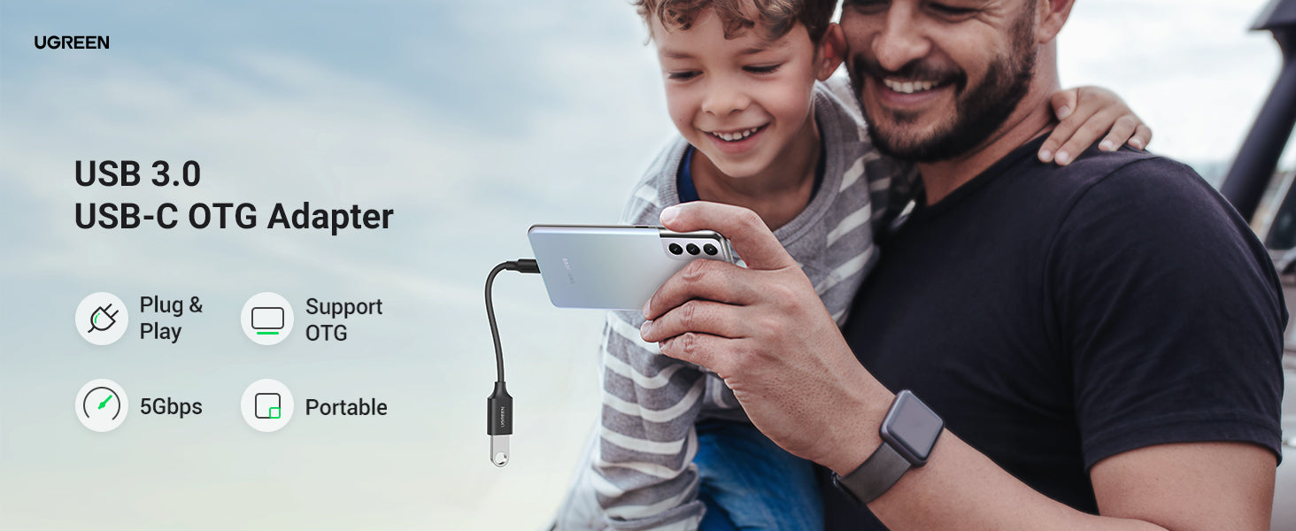 UGREEN 30701 USB C TO USB 3.0 OTG ADAPTER