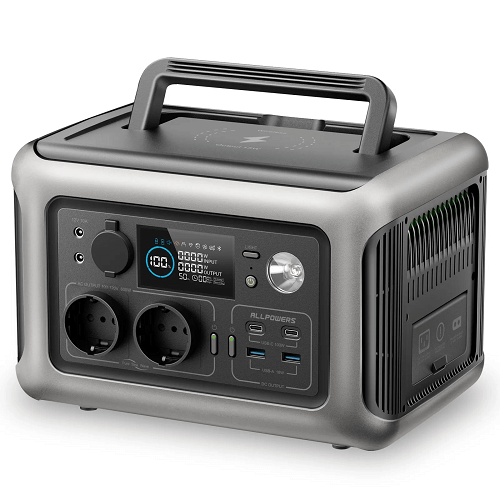 Estação de Energia Portátil ALLPOWERS R600 - 600W