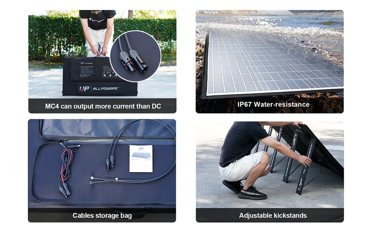 Painel Solar Portátil ALLPOWERS SP-037 - 400W