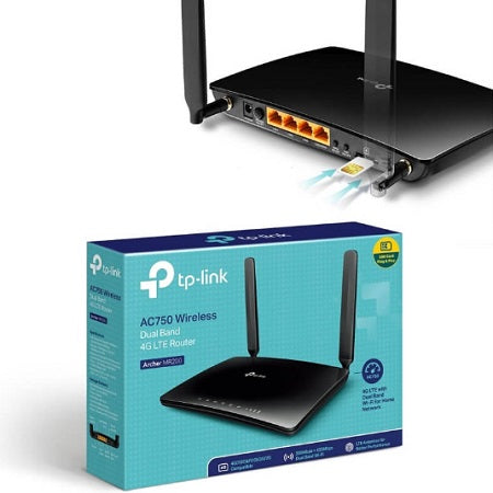 P-Link Archer MR200 AC750 4G LTE Router