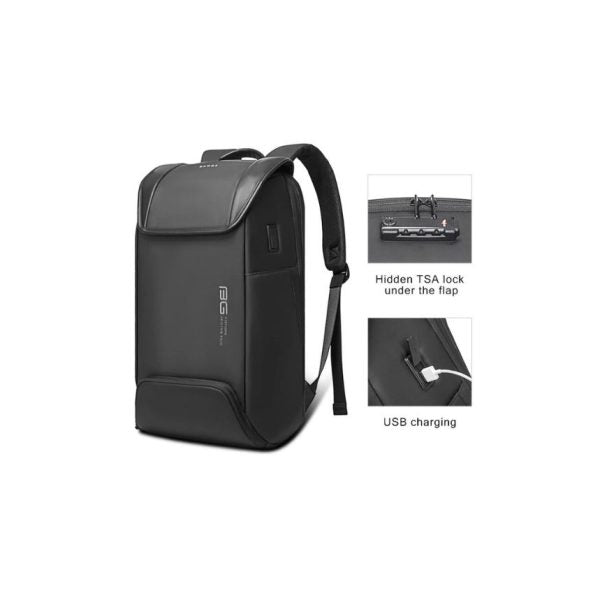 BANGE BG-7276 Stylish Anti-Theft Waterproof TSA Lock Laptop Backpack