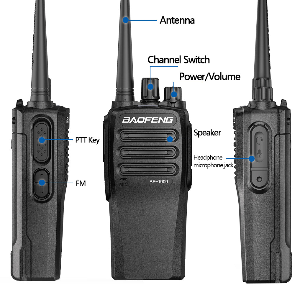 BAOFENG 1909 UHF Radio