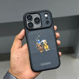 Capa Santa Barbara Polo &amp; Racquet Club em Couro Sintético com MagSafe para iPhone 17/18 Pro Max 6.9"