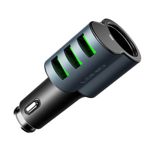 Ldnio Car Charger CM11 Triple USB Fast Charging