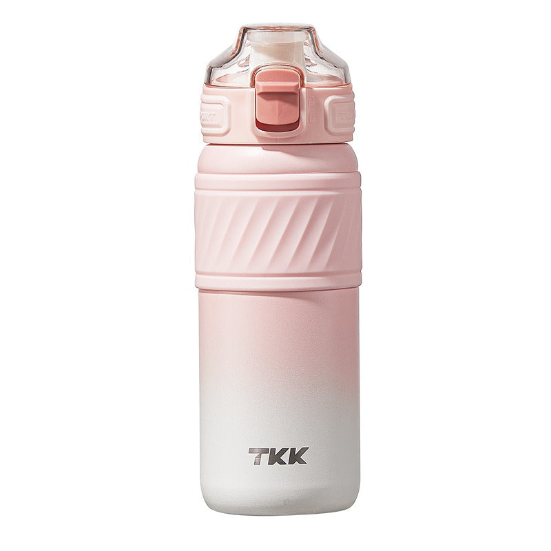 Garrafa térmica de 500ml c/canudo TKK-2033