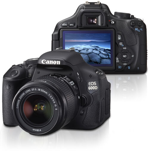 Canon EOS 600D + EF-S 18-55mm