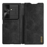 Capa de couro Qin Pro com caneta stylus Fold 7