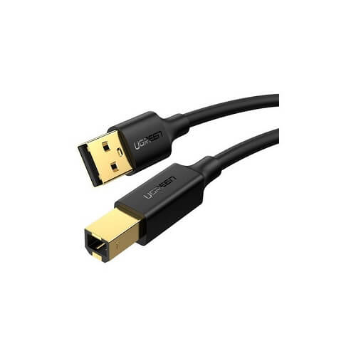 Green 20847 2m USB 2.0m cabo de impressão banhado a ouro