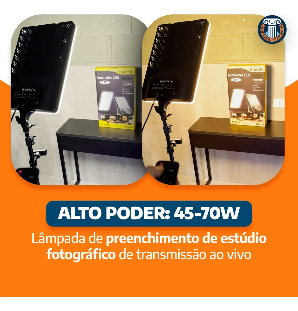 Ring Light RL-19 – Luz LED Branca