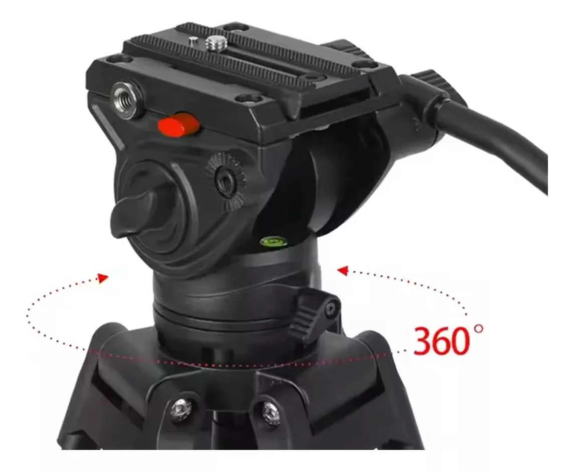 Trípode Triopo DV965 e Cabezal Hidráulico HY550