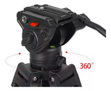 Trípode Triopo DV965 e Cabezal Hidráulico HY550