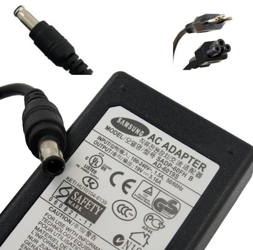 Carregador Para Notebook Samsung 19v