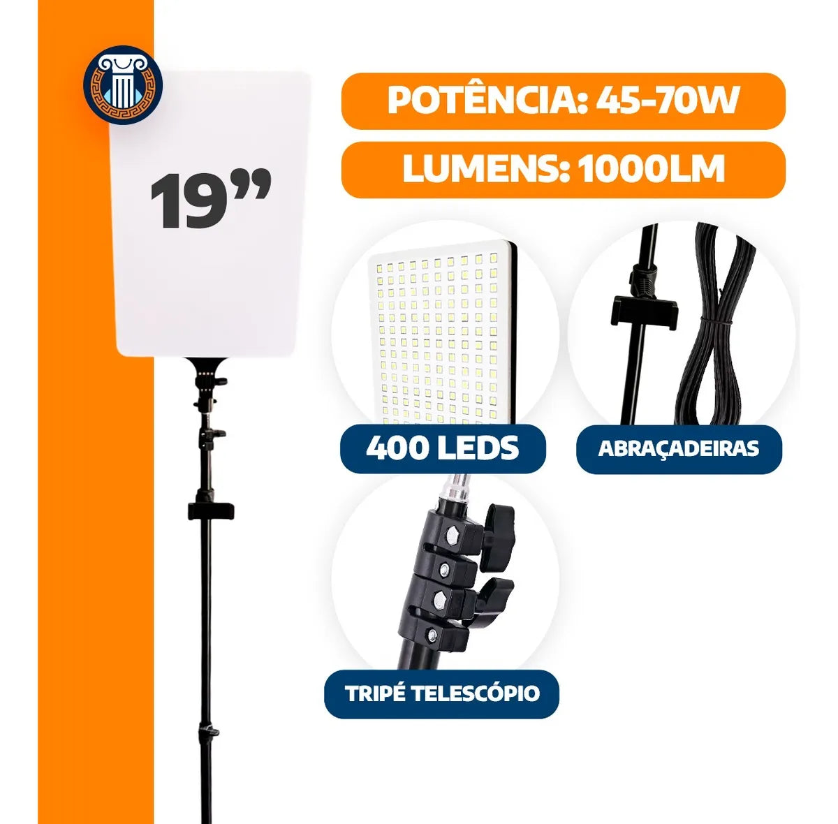 Ring Light RL-19 – Luz LED Branca