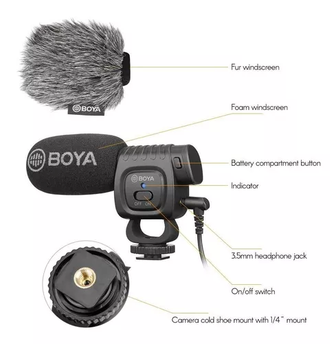 Microphone Boya BY-BM3011 Compact Shotgun