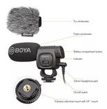 Microphone Boya BY-BM3011 Compact Shotgun