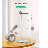Ugreen prateado (LP143 80701) Suporte para fone de ouvido ajustável