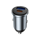 WiWU Invisible Ring Fast Car Charger – Wi-CC030