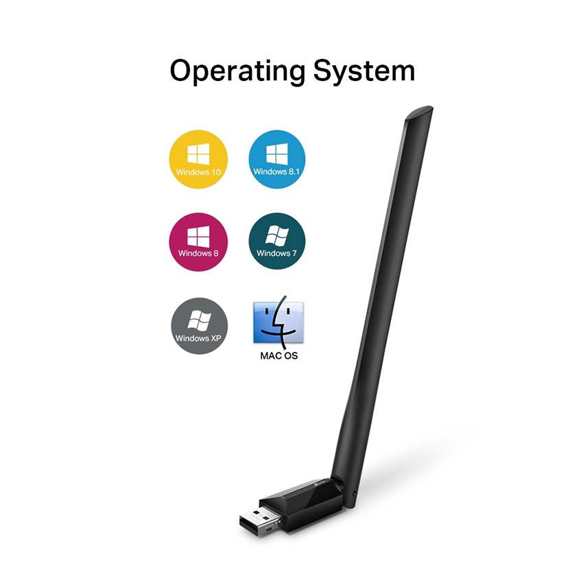 P-Link AC600 Archer USB T2U Plus High Gain Wireless Dual Band