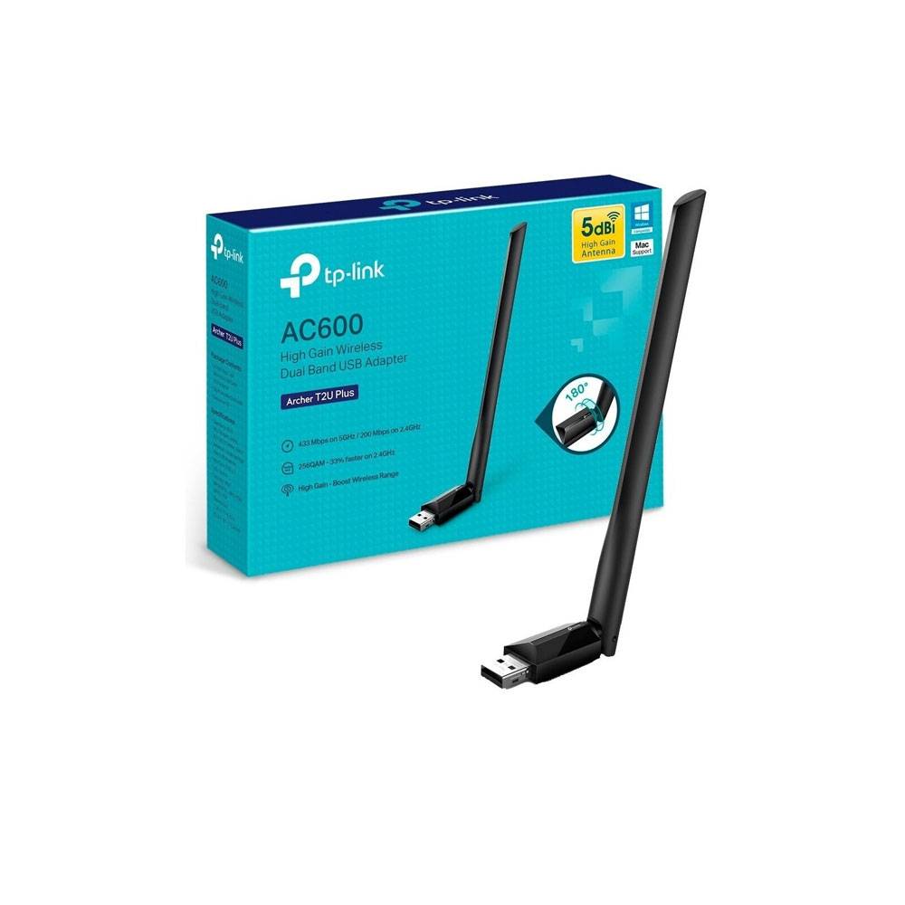 P-Link AC600 Archer USB T2U Plus High Gain Wireless Dual Band