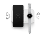 SAMSUNG Wireless Charger Duo preto