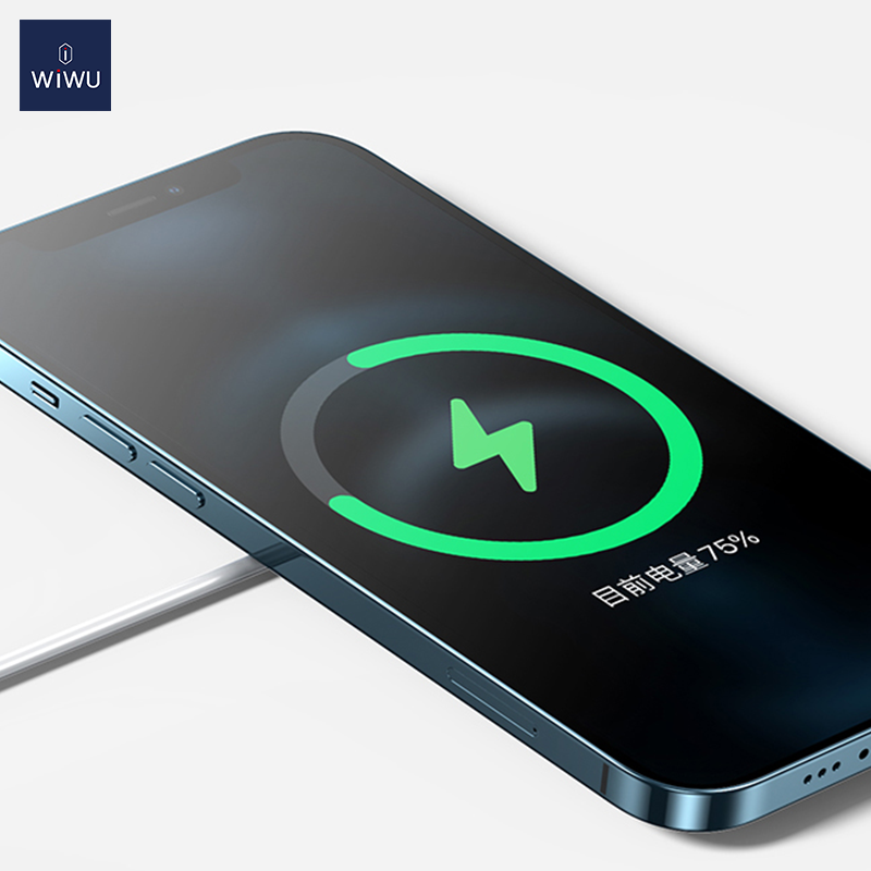 WiWU MagSafe Fast Charging Wireless Charger For Phone/Earphone