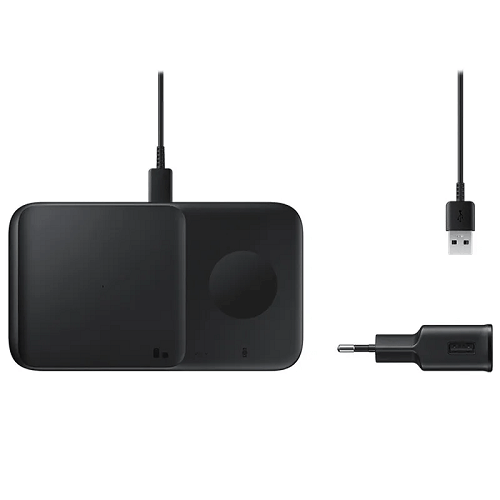 SAMSUNG Wireless Charger Duo preto