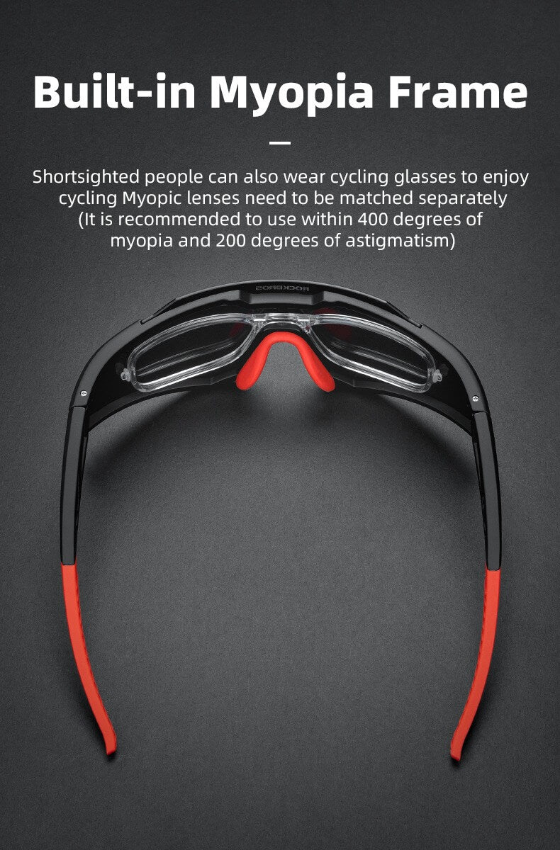 Sports Sunglasses Polarized Adjustable Nose Support Eyewear Goggle
