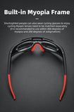 Sports Sunglasses Polarized Adjustable Nose Support Eyewear Goggle