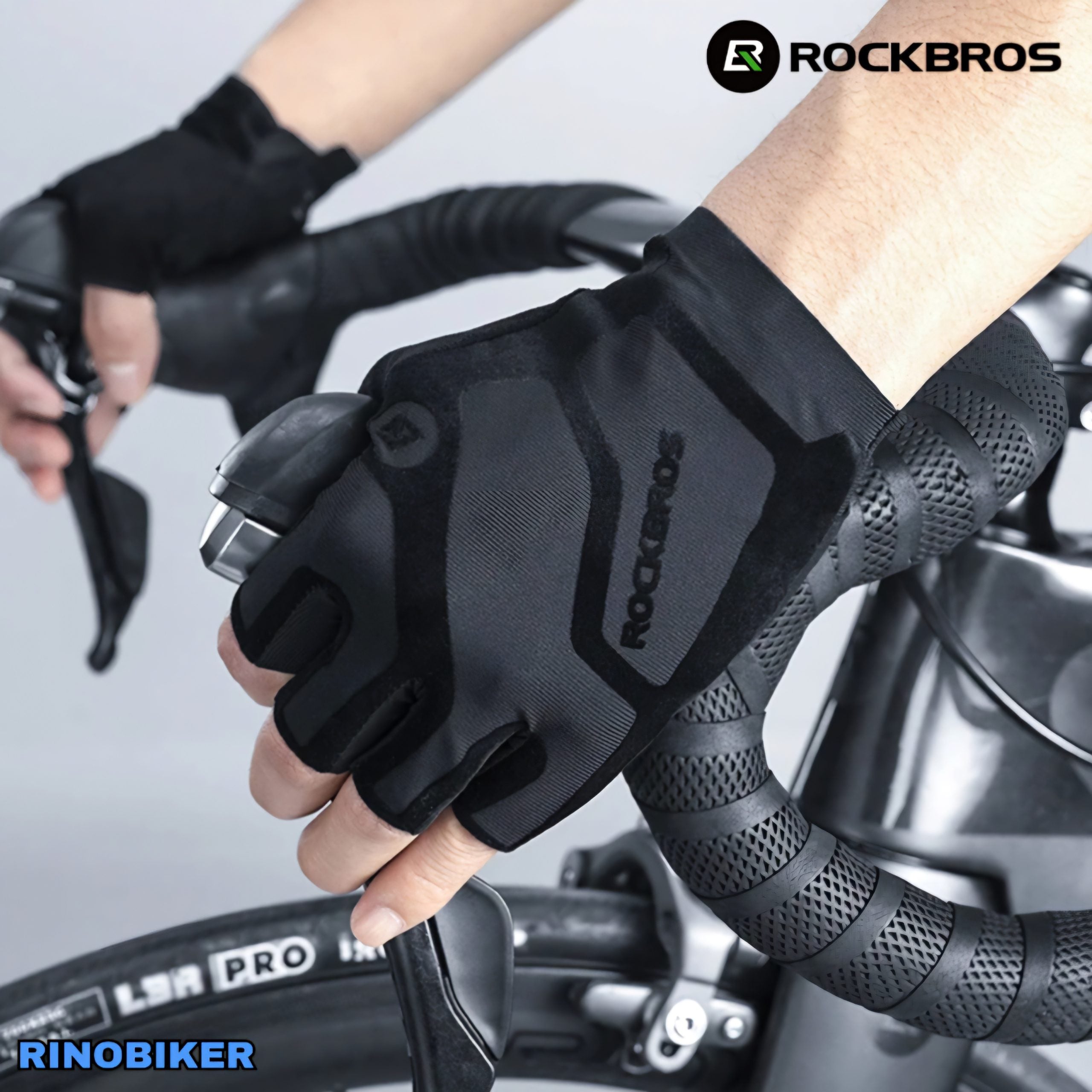 Luvas de Ciclismo Curta ROCKBROS S196BK