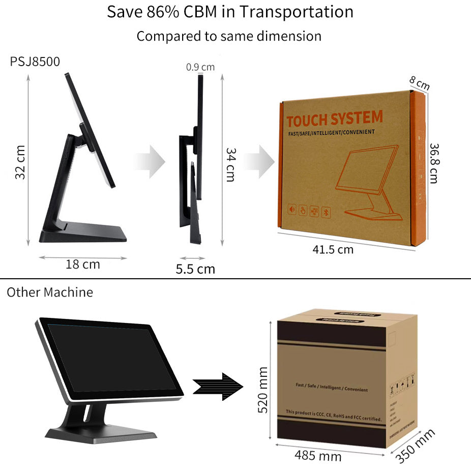 PSJ8500 POS – 15.6" Touchscreen