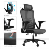 NICOLE-H, CADEIRA DE ESCRITÓRIO ERGONÔMICA