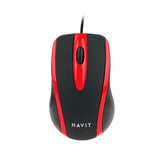 Mouse Óptico com Fio Havit HV-MS753 USB 2.0