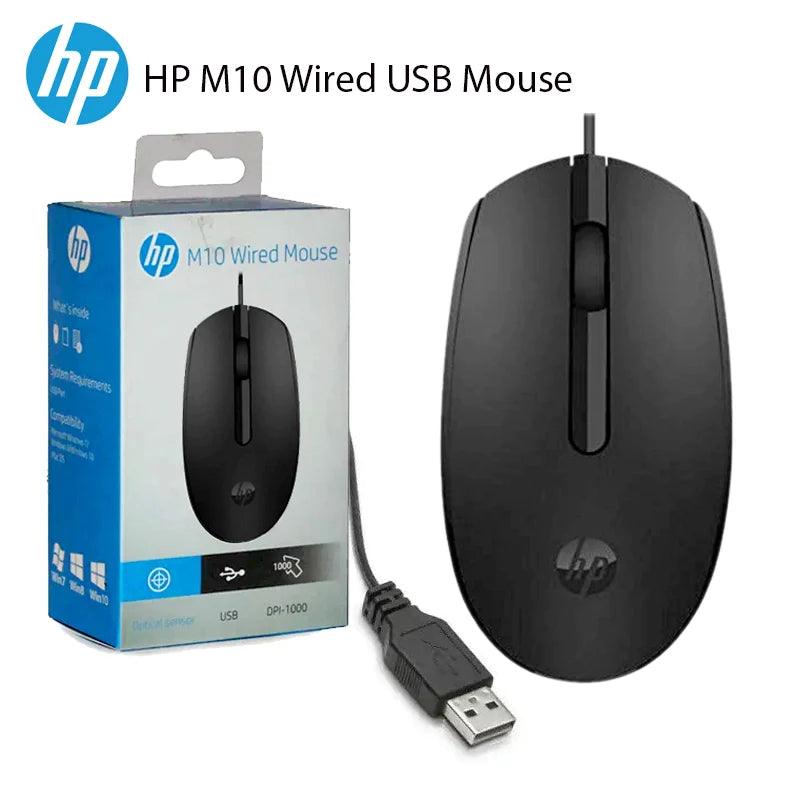 HP M10 — Rato USB com Fio