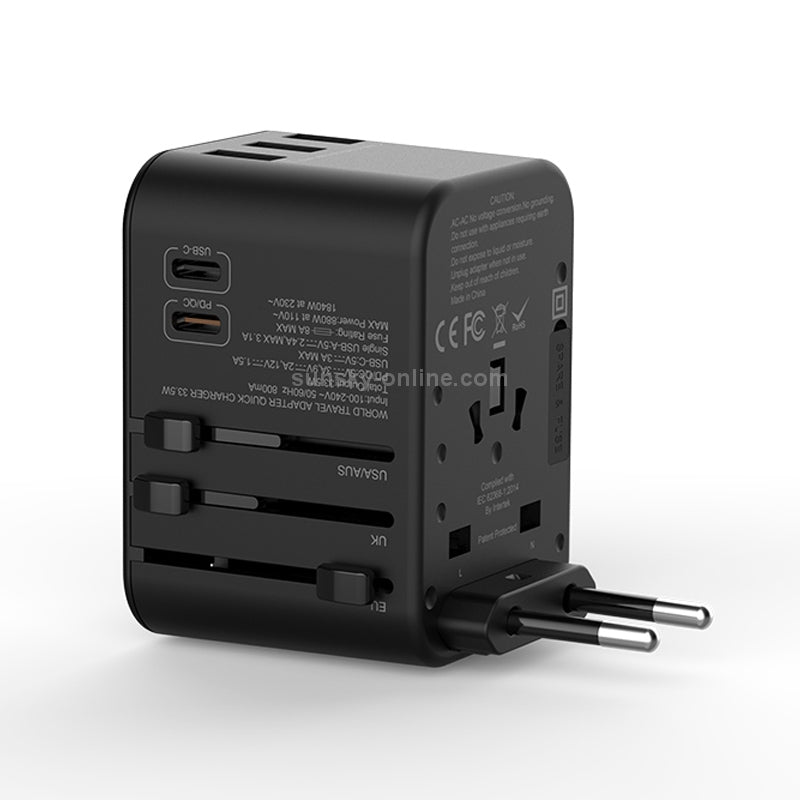 WIWU UA-303 UNIVERSAL PLUG ADAPTER