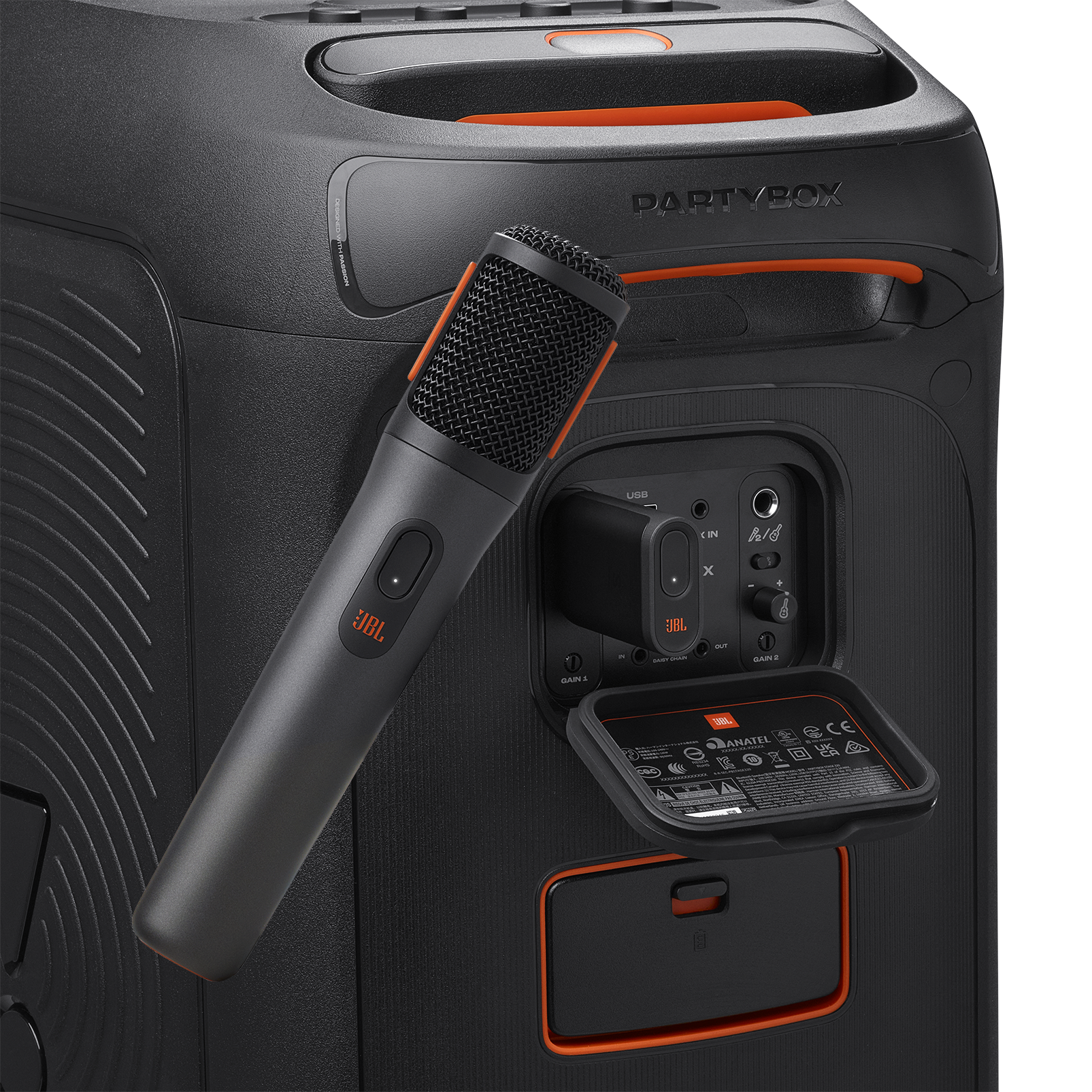 Microfone sem fio JBL PartyBox