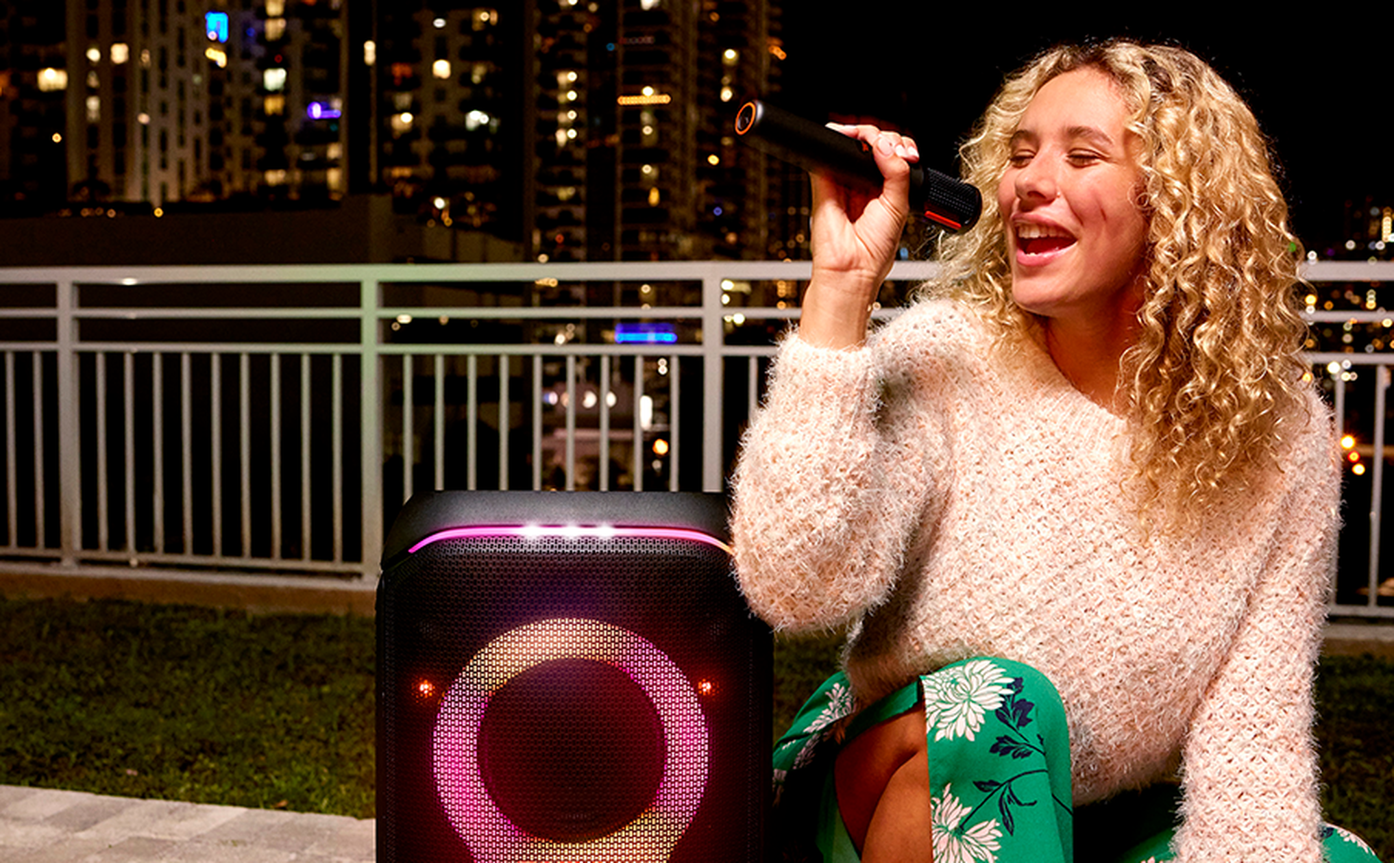 Microfone sem fio JBL PartyBox