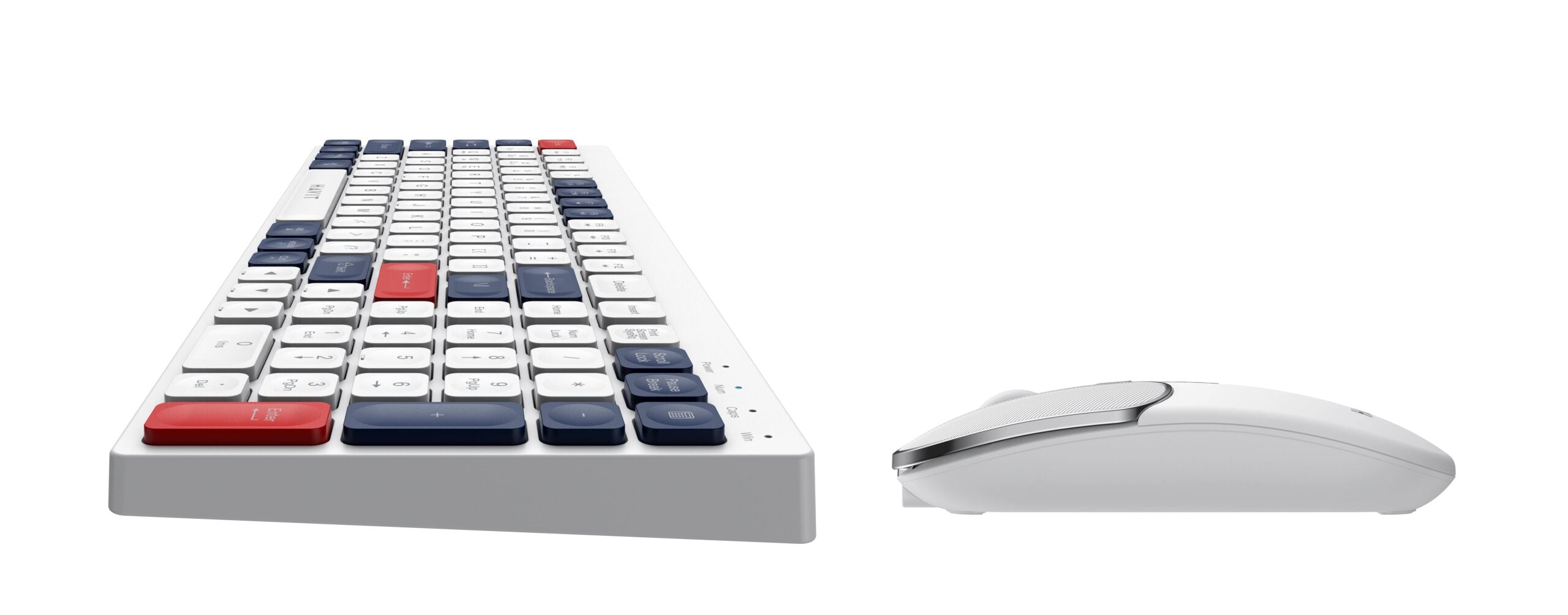 Combinação de Teclado e Mouse Sem Fio Havit KB830WB