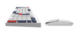 Combinação de Teclado e Mouse Sem Fio Havit KB830WB