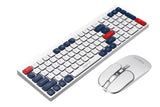 Combinação de Teclado e Mouse Sem Fio Havit KB830WB