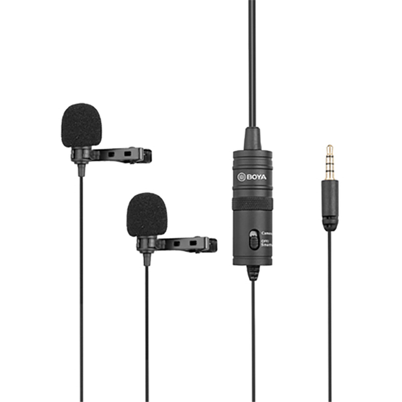 Microfone universal – dupla BY-M1DM BOYA