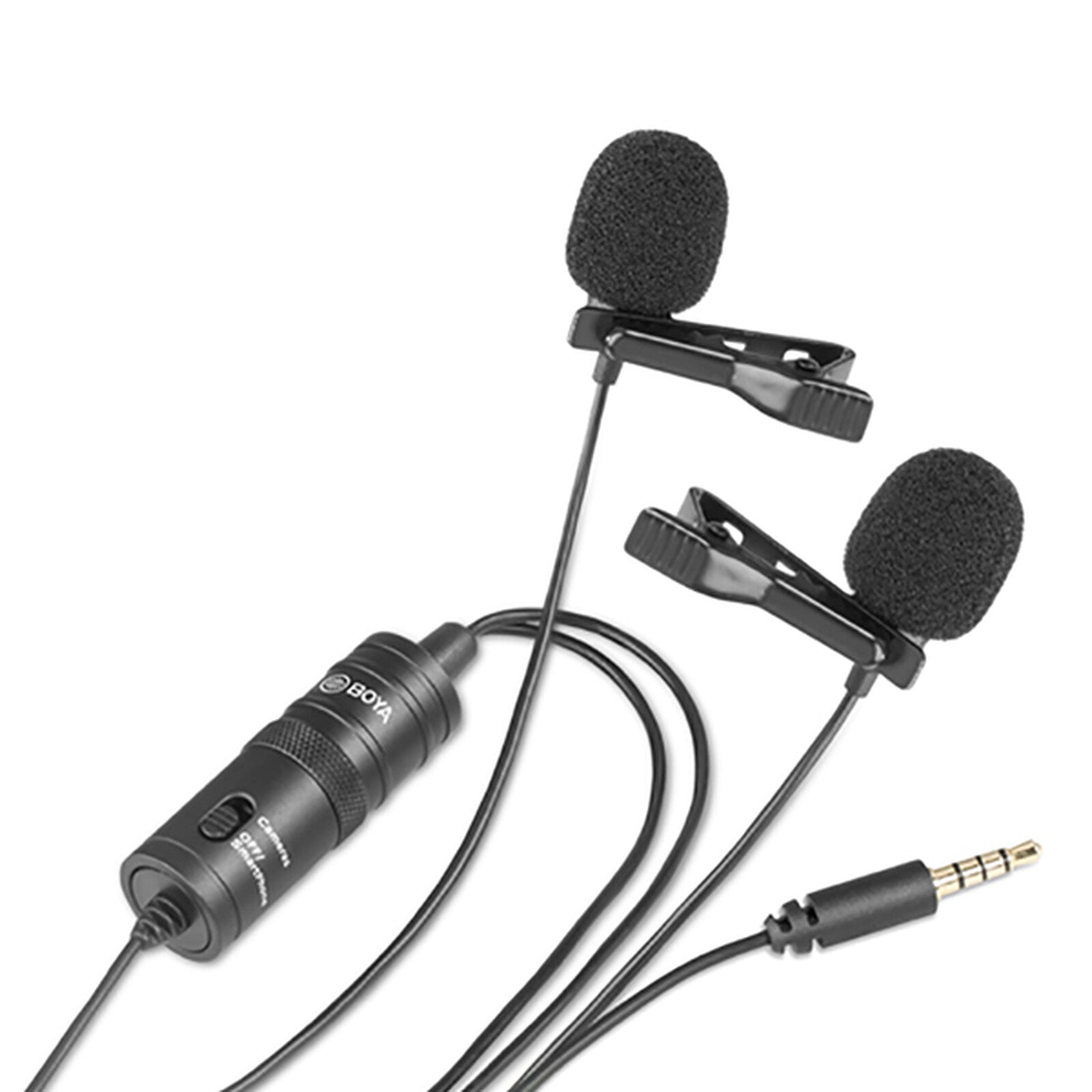 Microfone universal – dupla BY-M1DM BOYA