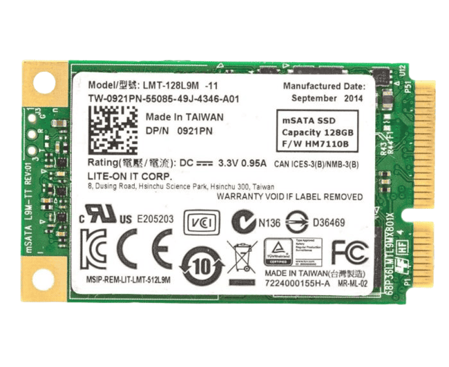 LMT-128L9M-11 Liteon mSATA 128GB SSD