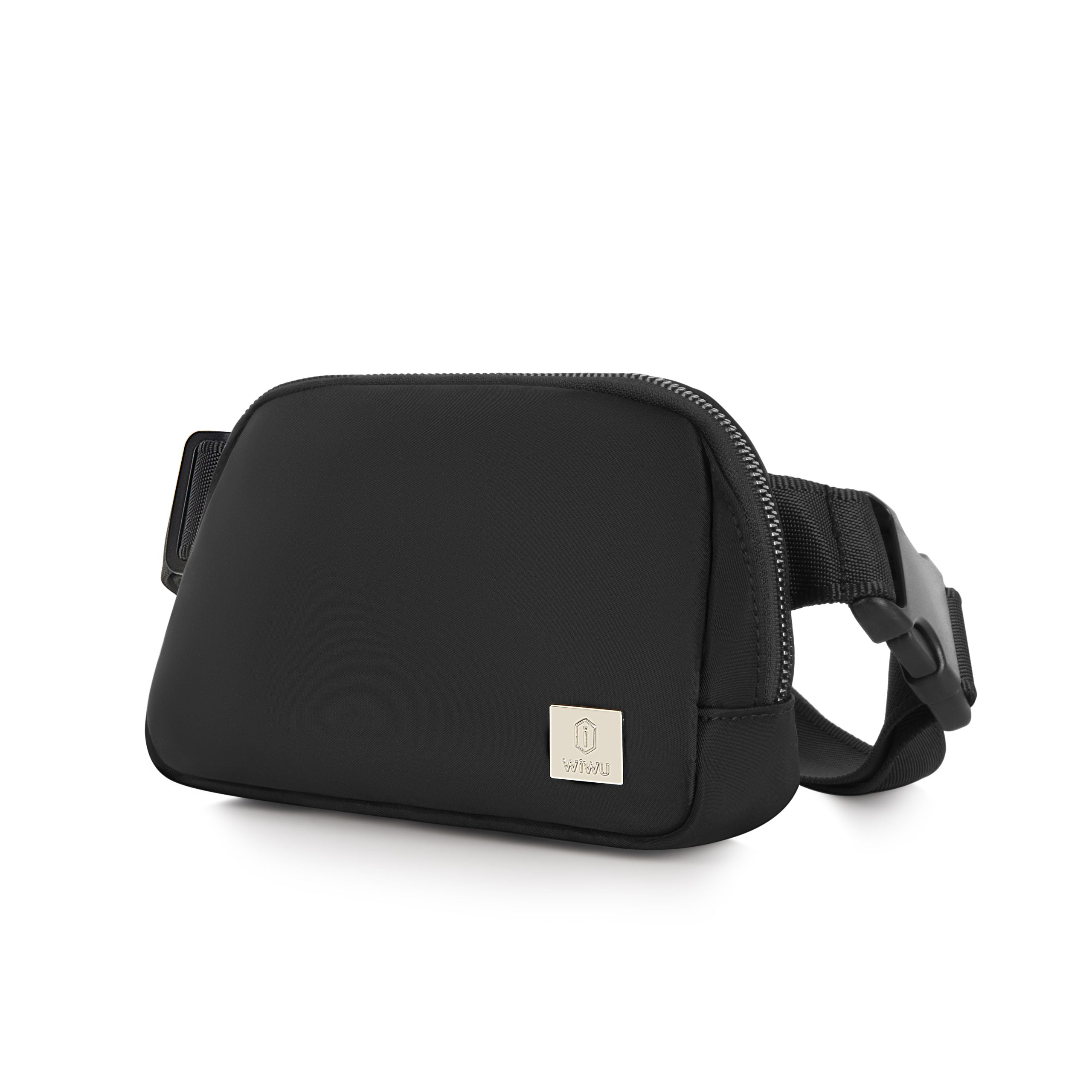 WiWU Lulu Crossbody PU Leather Bag Black