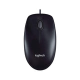 Logitech Wired Mouse M90 Black USB