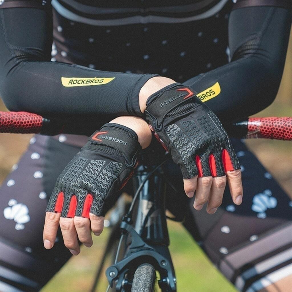 Luvas de Ciclismo ROCKBROS S169BR Half Finge