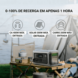 Estação de Energia Portátil ALLPOWERS R600 - 600W