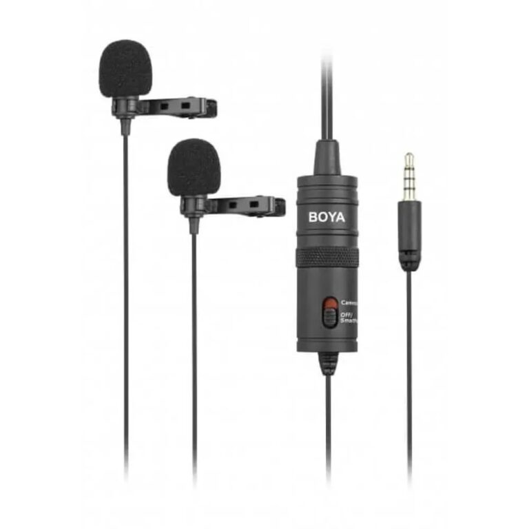 Microfone universal – dupla BY-M1DM BOYA