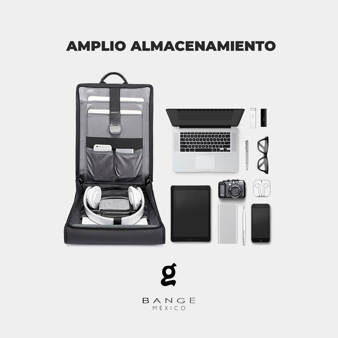 Mochila de negocios BANGE para laptop de 14 BG-7252